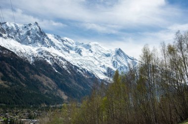 panoramik Fransız alps