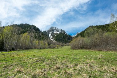 panoramik Fransız alps