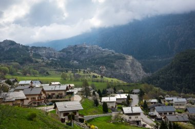 panoramik Fransız alps