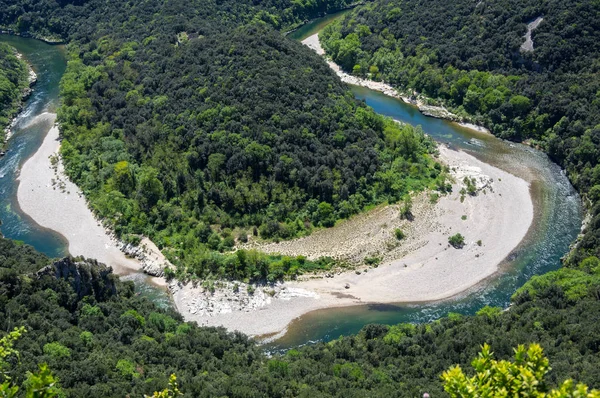 Veduta delle Gole di Ardeche — Foto Stock