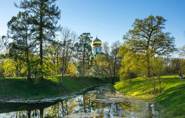 View of city park — Stock Photo, Image