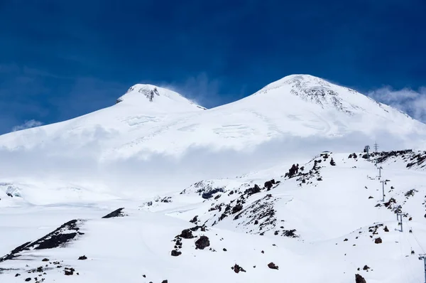 Vista del Monte Elbrus — Foto de Stock
