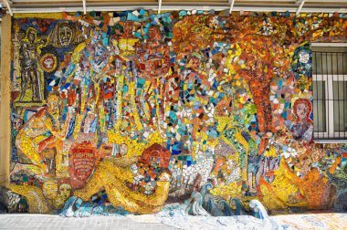 Saint-Petersburg mozaik paneli