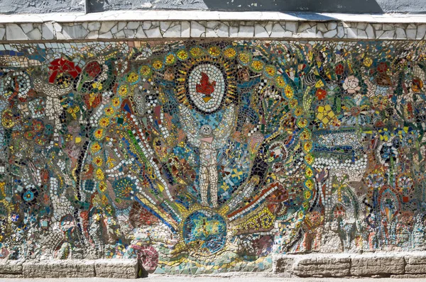 Panel de mosaico en San Petersburgo — Foto de Stock