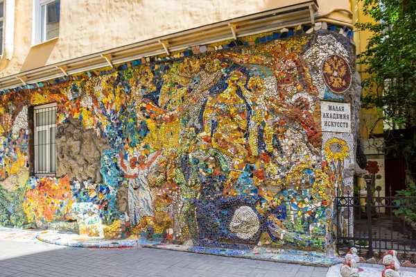 Mosaic panel in Saint-Petersburg — Stock Photo, Image