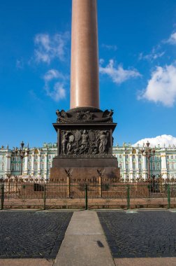 Saint Petersburg, Rusya Federasyonu Alexander sütununda