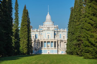 Kızak-slayt Pavilion, San, Saint-Petersburg, Rusya Federasyonu 18. yüzyıldan kalma 
