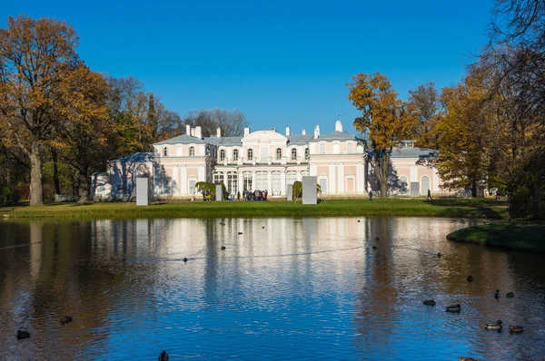 Palácio Chinês Oranienbaum Uma Residência Real Russa Localizado Golfo Finlândia — Fotografia de Stock