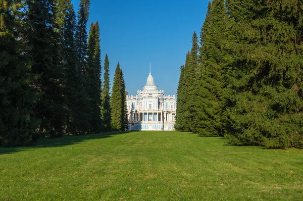 Toboggan Slide Pavilion Part 18Th Century Russian Mountains Complex Oranienbaum — Stock Photo, Image