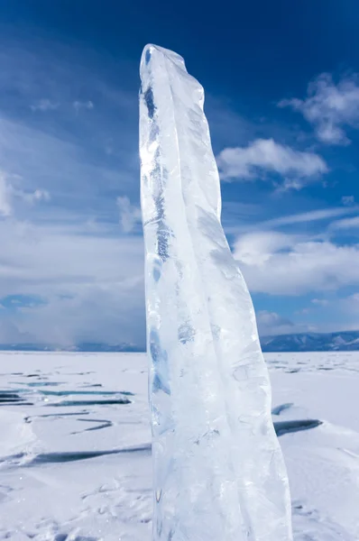 Bajkalsjön i vinter — Stockfoto