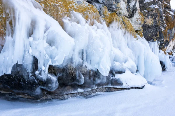 Bajkál-tó télen — Stock Fotó