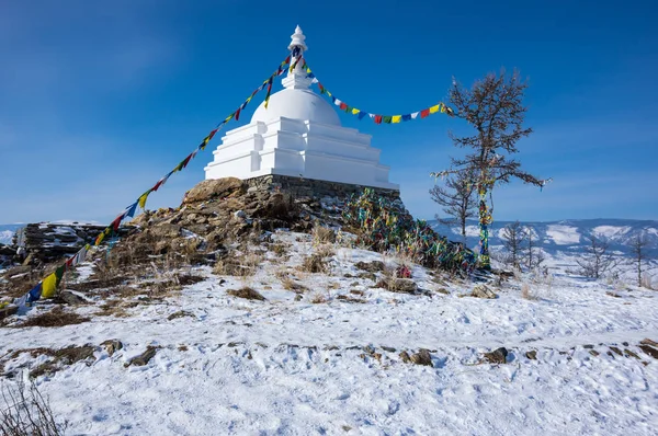 Alle verheißungsvollen Stupa des großen Erwachens — Stockfoto