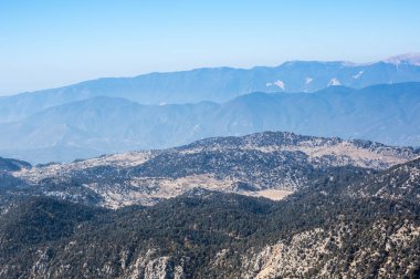 Tahtali zirvesinde panoramik görünüm