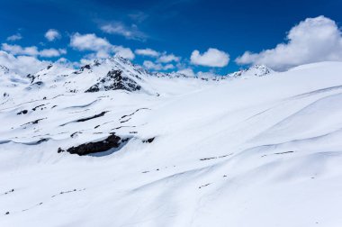 Kabardey-çatışmalar işgalciler, Rusya'nın Kafkasya dağlarının panoramik görünüm