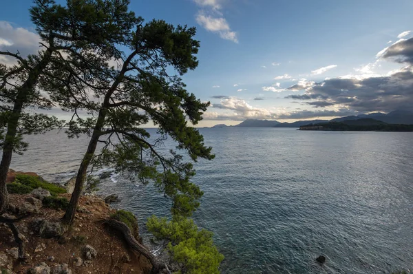 Antalya Ilinin Kemer Ilçesine Bağlı Akdeniz Kıyıları — Stok fotoğraf