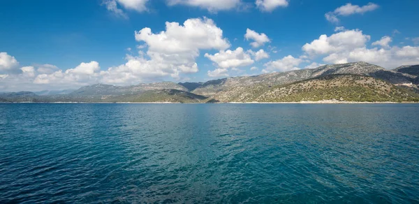 Türkiye Nin Antalya Ilinin Riviera Ilçesinde Akdeniz Kıyıları — Stok fotoğraf
