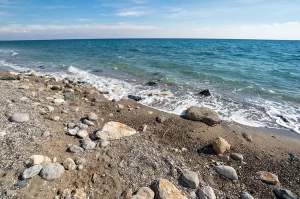 Kust Van Middellandse Zee Kemer Badplaats District Van Provincie Antalya — Stockfoto