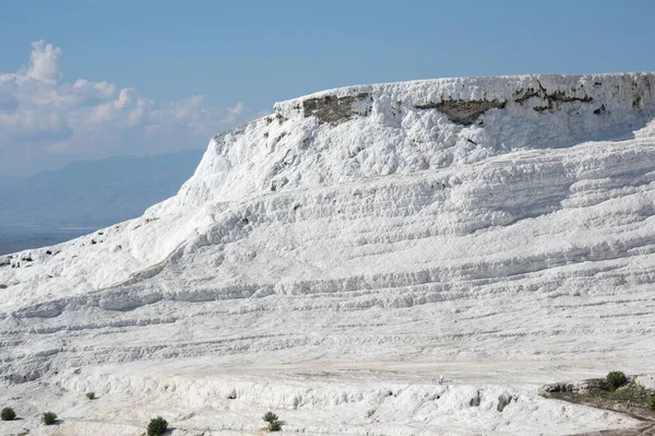 Thermal Springs Pamukkale Terraces Natural Pools Denizli Southwestern Turkey — Stock Photo, Image