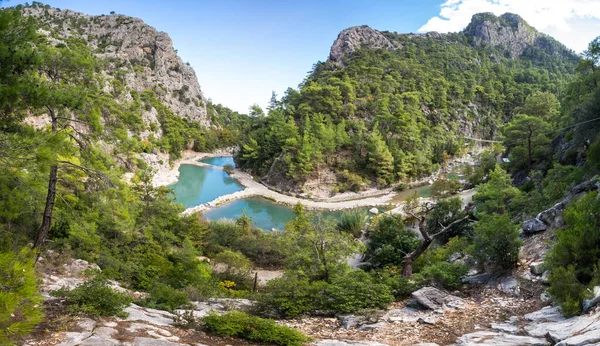 Utsikt Över Kanjon Goynuk Som Ligger Inne Beydaglari Kustens Nationalpark — Stockfoto