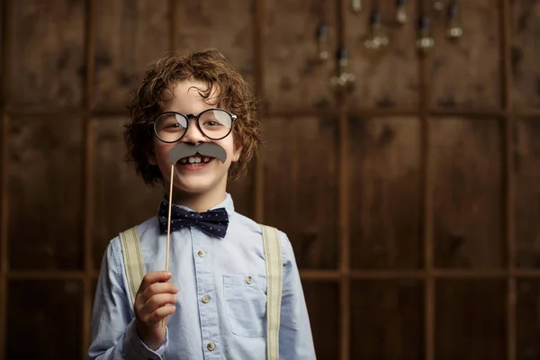 Happy boy indoors — Stock Photo, Image