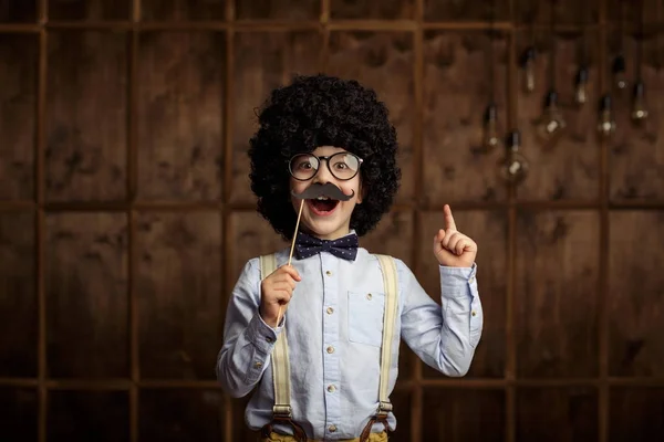 Happy boy indoors — Stock Photo, Image