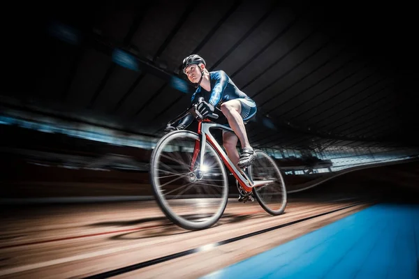 Active sportsman indoors — Stock Photo, Image