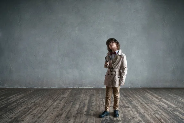 Boy in studio — Stock Photo, Image