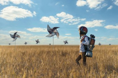 Çocuk kavramı açık havada