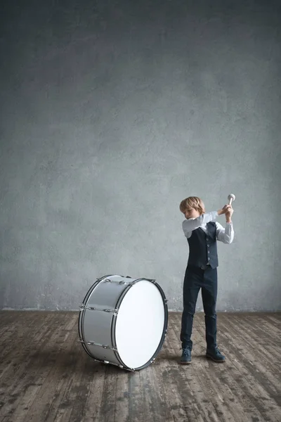 Muzikant in de studio — Stockfoto