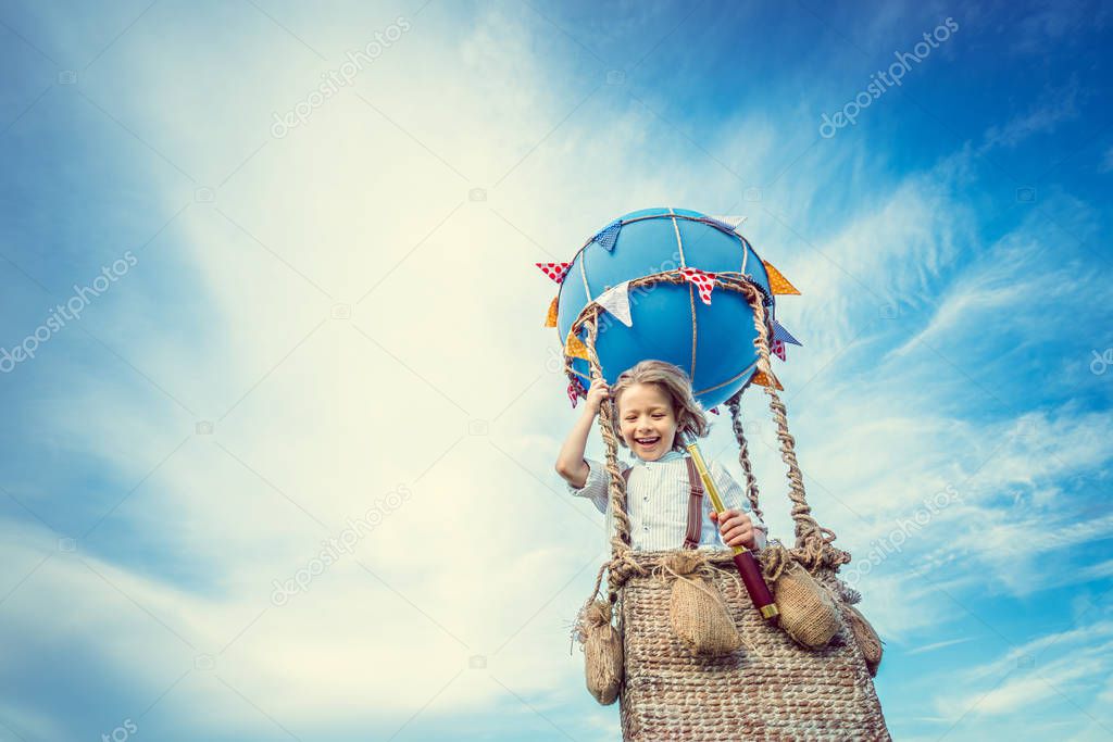 Traveling in a balloon