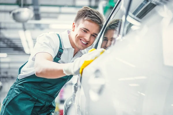 Op het werk — Stockfoto