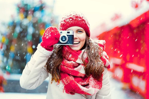 Smiling woman — Stock Photo, Image