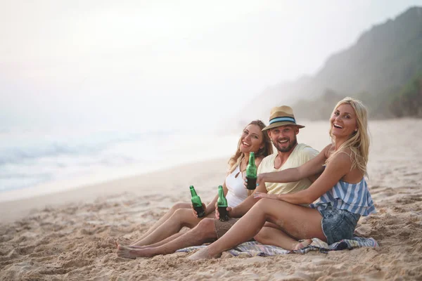 Mensen op vakantie Stockfoto