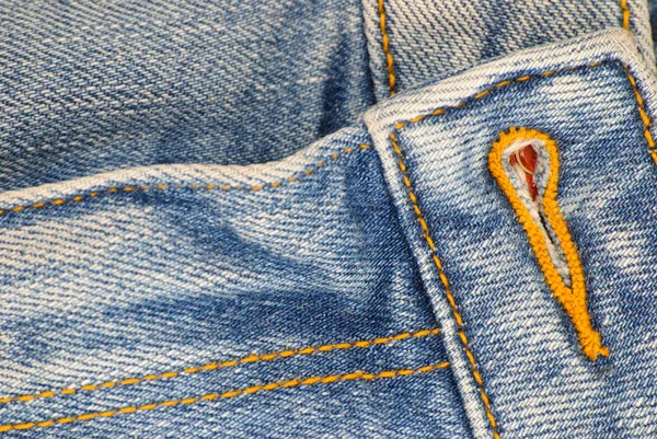 Alte blaue Jeans — Stockfoto