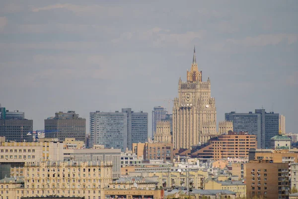 Moskova şehir merkezinde Cityscape — Stok fotoğraf