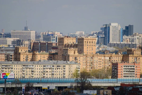 Cityscape do centro da cidade de Moscou — Fotografia de Stock