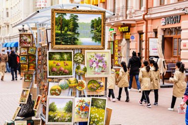 Eski Arbat üzerine çalışmalar