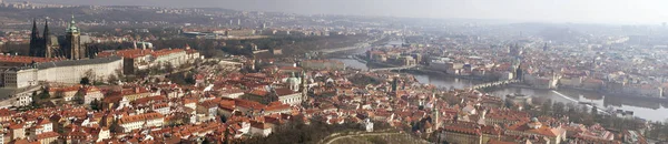 Panorama della città di Praga — Foto Stock