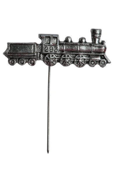 Odznak lokomotiva — Stock fotografie