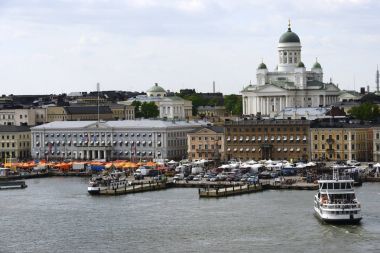 Helsinki, Finlandiya, 15 Haziran 2017: Profili Helsinki s
