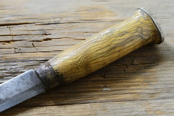 Tradycyjny nóż fiński puukko — Zdjęcie stockowe