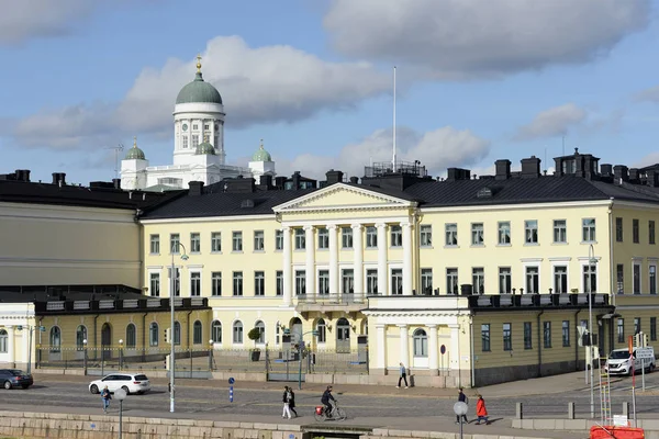 Helsinki, Finlandiya, 26 Eylül 2019: Cumhurbaşkanlığı görüşü — Stok fotoğraf