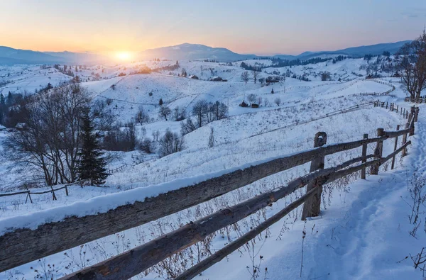 Güzel kış manzarası