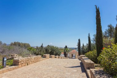 Kato Pafos arkeolojik Park, Kıbrıs.