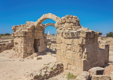 Kato Pafos Archaeological Park, loca Saranda Kolones parçası