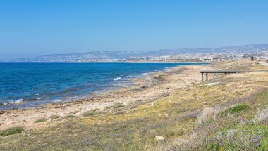güneşli bir günde resort, Paphos, Kıbrıs