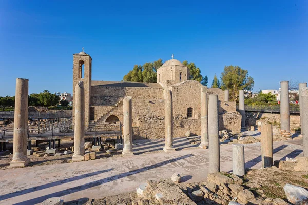 Basilique Panagia Chrysopolitissa à Paphos — Photo