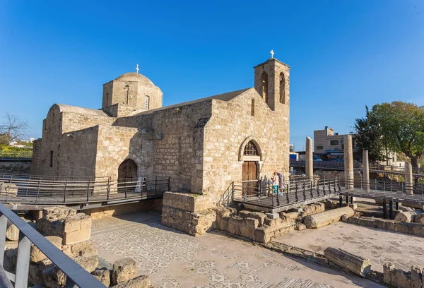 Panagia Chrysopolitissa Basilica in Paphos — Stock Photo, Image