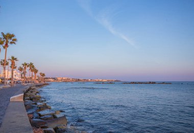 Paphos Harbour, Kıbrıs, set of görünümü