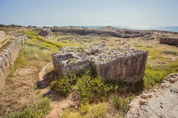 Túmulo dos Reis, Paphos, Chipre — Fotografia de Stock